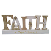 Faith Nativity Scene