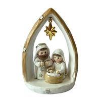 Kiddie Nativity Scene w/Star All in One