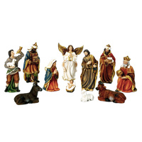 Nativity Set Resin - 11 pcs - 125mm