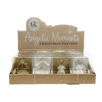 Crystal Christmas Ornament - Assorted Designs
