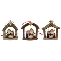 Kiddie Nativity Ornaments