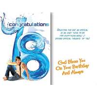 Card - 18th Birthday Male