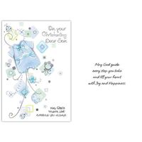 Card - Christening Son