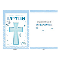 Baptism Cards - Congratulation Boy