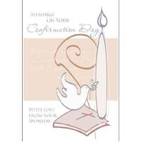 Card - Confirmation Blessings From Your Sponsor