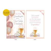 Card - Communion Granddaughter
