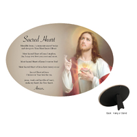 Heavenly Ceramic Plaque - Sacred Heart of Jesus