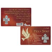 Laminated Card & Medal - Confirmation