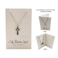 Heartfelt Jewellery Pendant with Envelope - My Trust in God