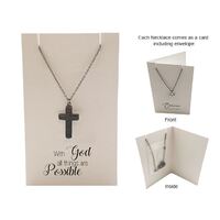 Heartfelt Jewellery Pendant with Envelope - With God
