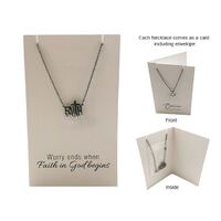 Heartfelt Jewellery Pendant with Envelope - Faith