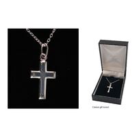 Sterling Silver Chain and Cross