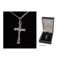 Sterling Silver Chain and Crucifix