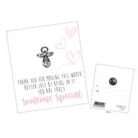 Lapel Pin Always With You Angels - Someone Special
