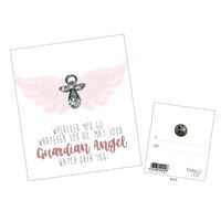 Lapel Pin Always With You Angels - Guardian Angel
