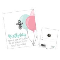 Lapel Pin Always With You Angels - Birthday