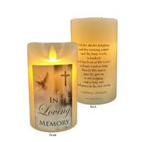 LED Wax Scented Candle - St Michael
