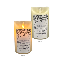 LED Wax Scented Candle - Home Blessing