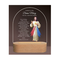 Divine Collection LED Plaque - Divine Mercy