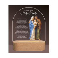 Divine Collection LED Plaque - Holy Family