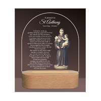 Divine Collection LED Plaque - Saint Anthony