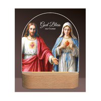 Divine Collection LED Plaque - Home Blessing