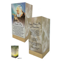 Cathedral LED Light Lamp - St Pio