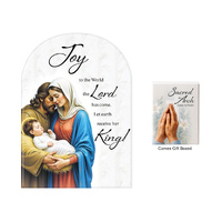 Dome Ceramic Plaque - Christmas