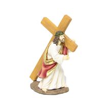 Statue 10.5cm Resin - Jesus Carrying Cross