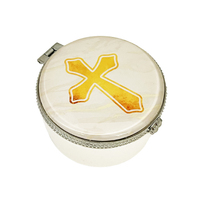 Rosary Porcelain Box - Cross