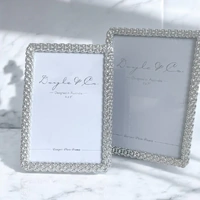 Silver Layered Petal Frame 4 x 6