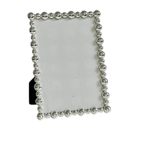 Silver Abstract Balls Frame 5 x 7