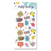 Puffy Stickers: Typography