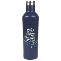 Water Bottle, Stainless Steel He Restores My Soul