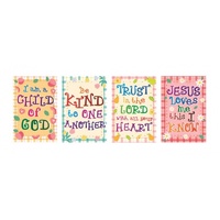 Memo Pad - Set of 4: Typography
