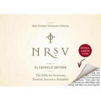 Bible NRSV Catholic XL Large Print Navy Flexi Cover