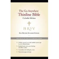 Bible NRSV Go-Anywhere Thinline Catholic Edition Black Bonded Leather