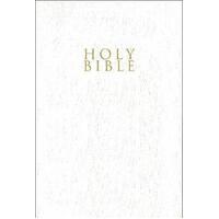NIV Gift and Award Bible White Vinyl