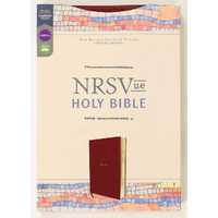 NRSVUE Holy Bible Burgundy