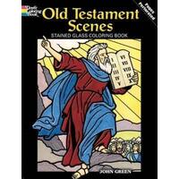 Old Testament Scenes Stained Glass Colouring Book