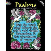 Psalms Stained Glass Colouring Book