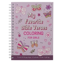 My Favorite Bible Verses: Coloring for Girls