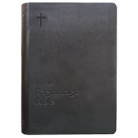 NIV New Beginnings Bible Charcoal