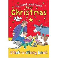 My Look and Point First Christmas Stick-A-Story Book
