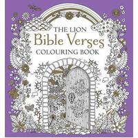 Lion Bible Verses Colouring Book