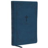 NRSV, Catholic Bible, Gift Edition, Leathersoft, Teal, Comfort Print : Holy Bible