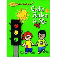 God's Rules for Me: Colouring and Activity Book