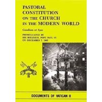 Gaudium et Spes: Pastoral Constitution on the Church in the Modern World