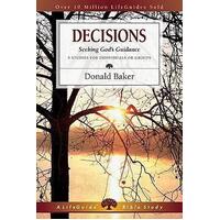 Decisions Seeking God's Guidance: 9 Studies ...