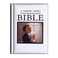 Catholic Child's First Communion Bible - Boy